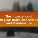 The Importance of Regular Brake Inspections and Maintenance